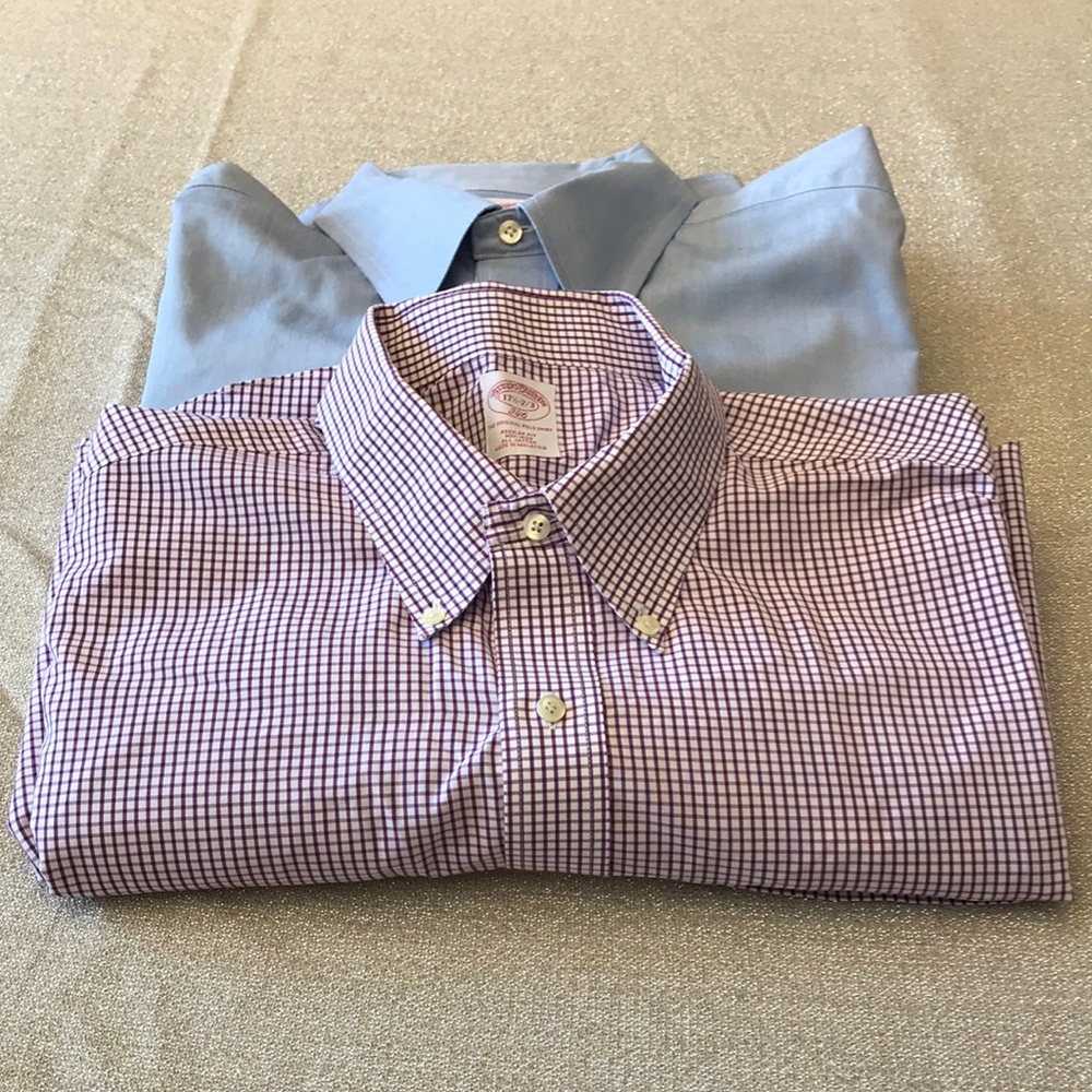 2  Brooks Brothers button down shirts